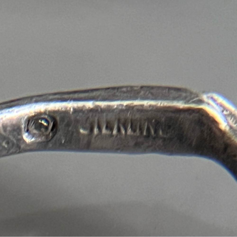 Sterling Silver Female Figure Ring - Picture 9 of 10